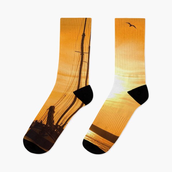 Item preview, MARITIME #31 - Three-masted Schooner at Sunrise/Sunset designed and sold by DEL-Productions.