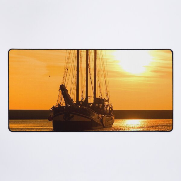 Item preview, MARITIME #31 - Three-masted Schooner at Sunrise/Sunset designed and sold by DEL-Productions.