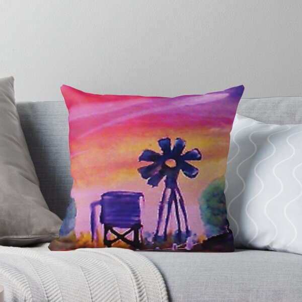 Item preview, Farn with windmill at sunset designed and sold by Anna  Lewis, blind artist.
