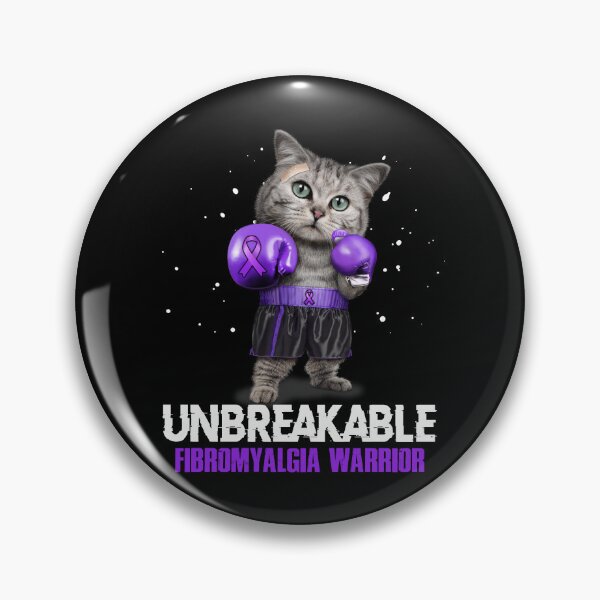 Item preview, Fibromyalgia Warrior - I Battle Fibromyalgia What Is Your Superpower? designed and sold by Jennpak.