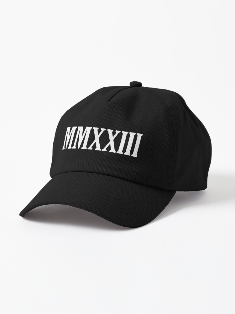 Roman Numerals MMXXII,2023 Cap for Sale by saidox