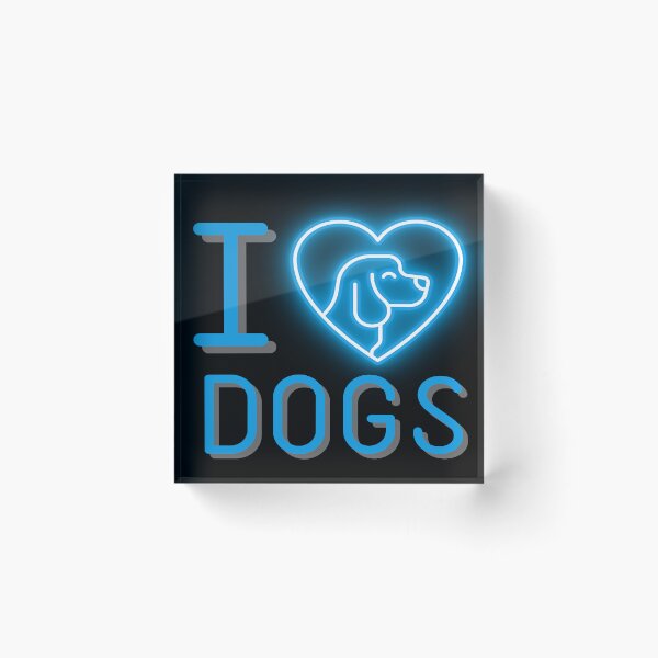 Item preview, I love dogs designed and sold by The-Blue-Feline.
