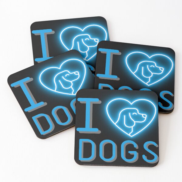 Item preview, I love dogs designed and sold by The-Blue-Feline.