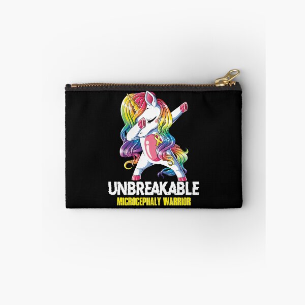 Item preview, Microcephaly Awareness - Unicorn Microcephaly Warrior Ribbon UNBREAKABLE designed and sold by Fernandezf.