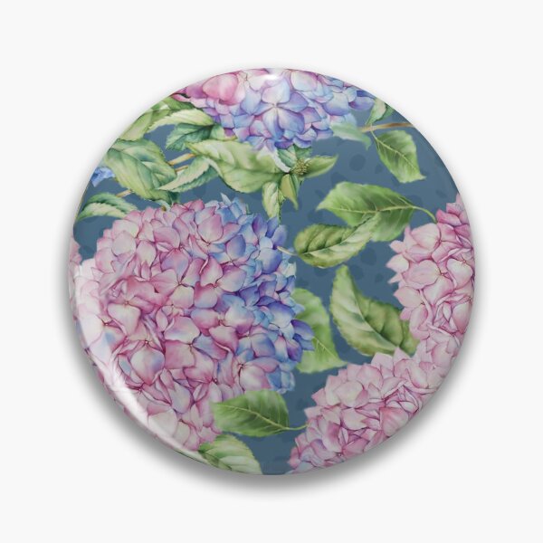 Item preview, Hidrangea Hortensia Seamless Pattern Design  designed and sold by Tina Veenstra.