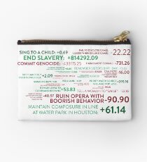 The Good Place - Points System Studio Pouch