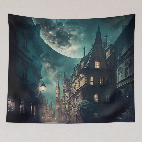 Item preview, Anchor city covered by the moon designed and sold by Tho0mX.