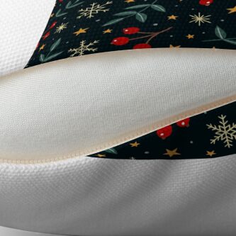 Alternate view of Winter magic Throw Pillow