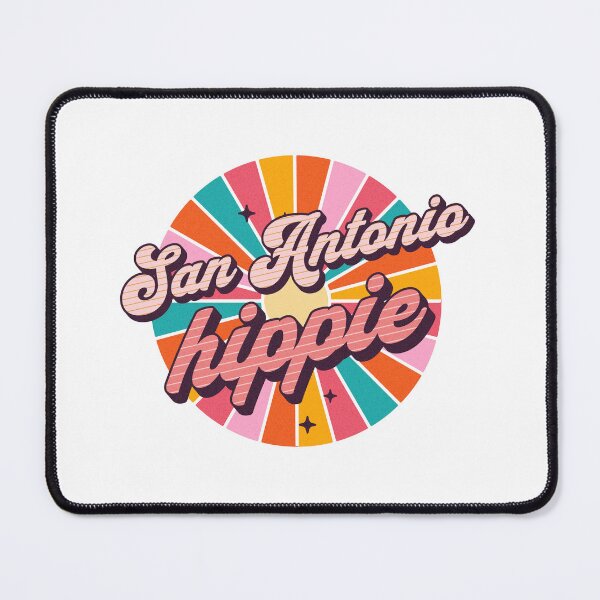 Item preview, San Antonio Hippie - Gift For Hippies - State Of Texas designed and sold by AlanPhotoArt.