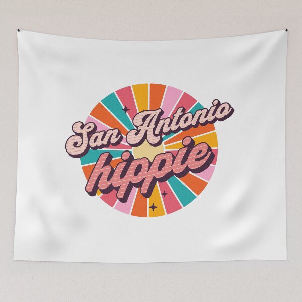 Item preview, San Antonio Hippie - Gift For Hippies - State Of Texas designed and sold by AlanPhotoArt.