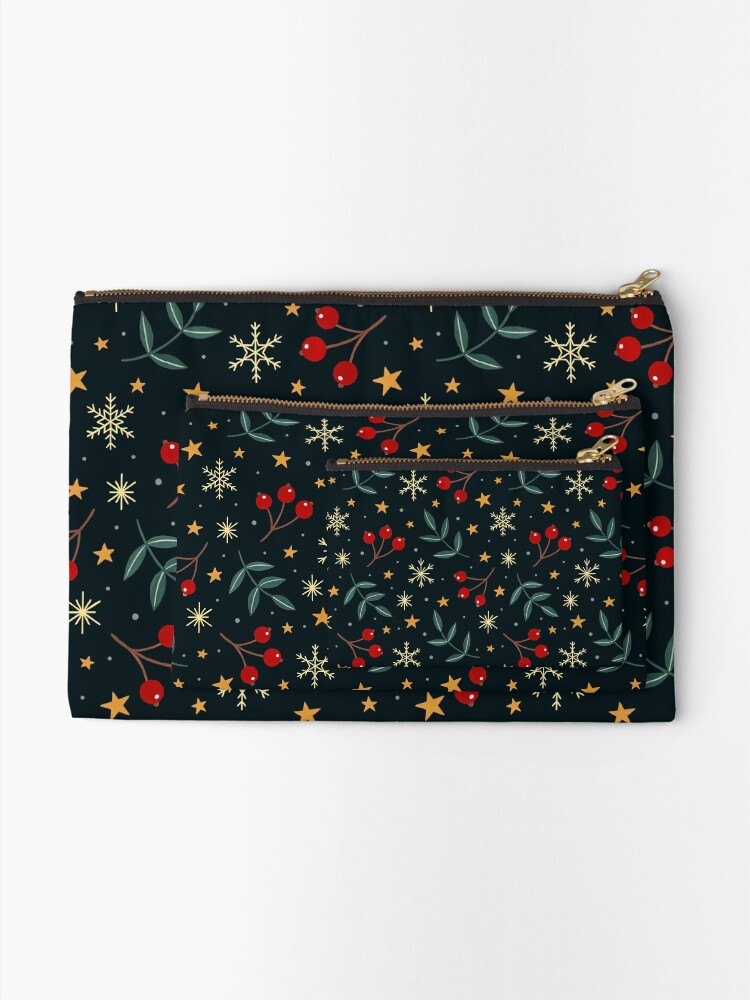 Alternate view of Winter magic Zipper Pouch