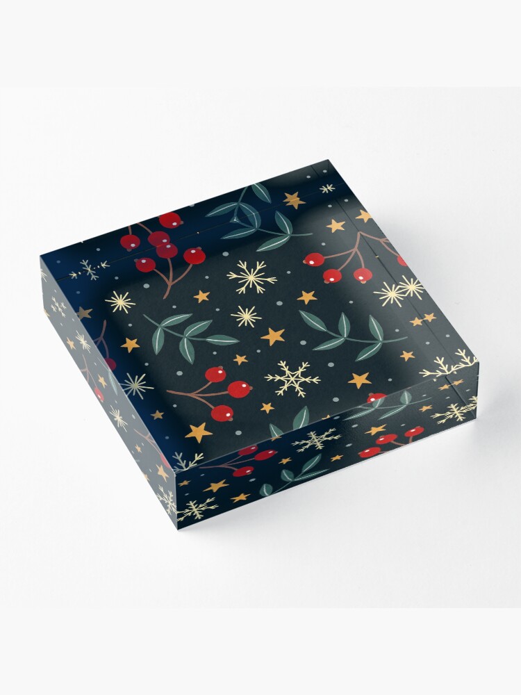 Alternate view of Winter magic Acrylic Block