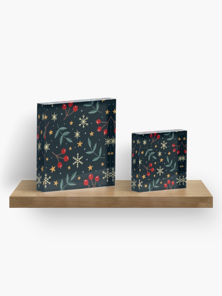 Alternate view of Winter magic Acrylic Block