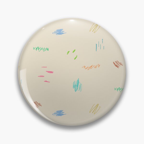 Item preview, Hand drawn Abstract Scribble Color Lines Colored Pencil Drawing Test Colorful Doodle Cute Sketch Scrawl Illustrations Simple Geometric Art-Cream Background  designed and sold by DotLinePlane.