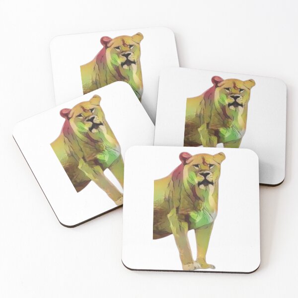 Item preview, Lioness Big Cat Queen Empress Animals  Art Kitten designed and sold by RashaTheBest.