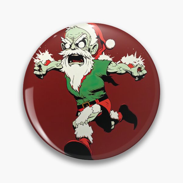 Item preview, zombie santa designed and sold by Chillapy.