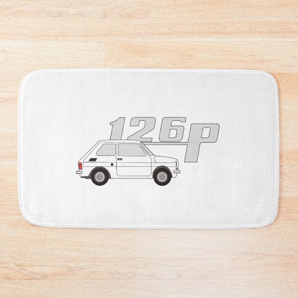 Item preview, White Fiat 126p designed and sold by crazymel.