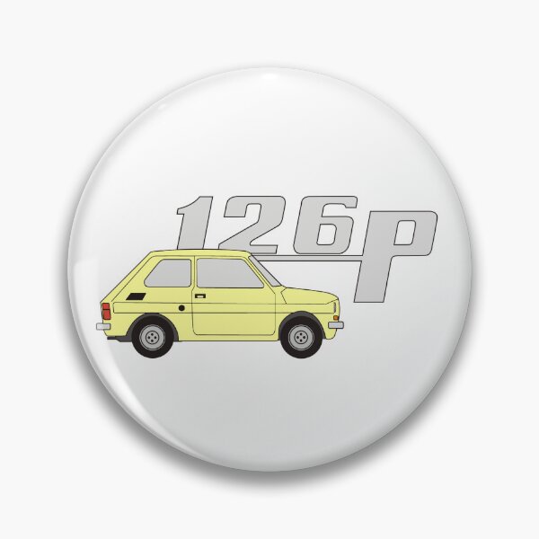 Item preview, Yelow Fiat 126p designed and sold by crazymel.
