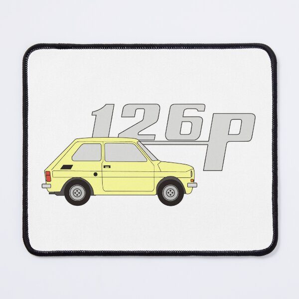Item preview, Yelow Fiat 126p designed and sold by crazymel.