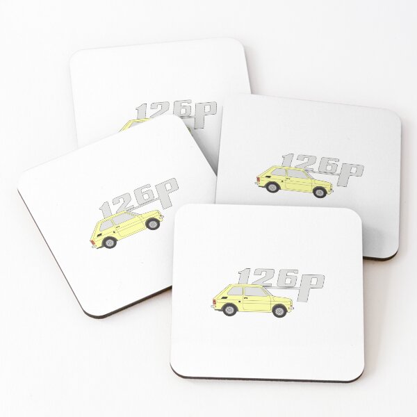 Item preview, Yelow Fiat 126p designed and sold by crazymel.