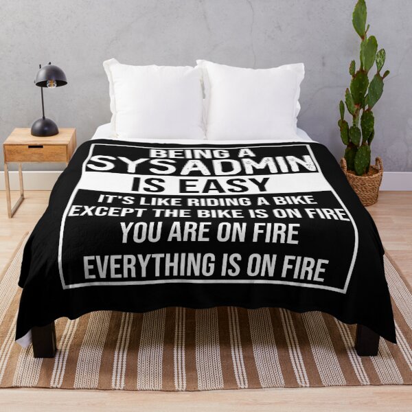 Item preview, Funny sysadmin saying: being a sysadmin is easy sysadmin gifts designed and sold by alaechamlal.