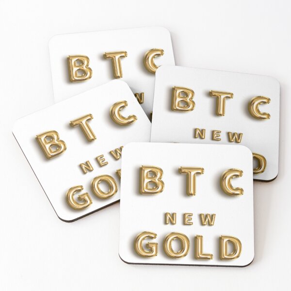 Aperçu de l'œuvre T-SHIRT BTC NOUVEL OR créée et vendue par Sulaiteen.