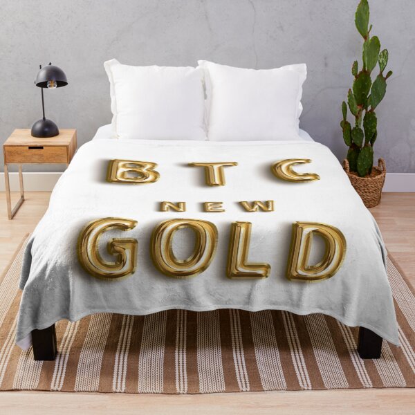 Aperçu de l'œuvre T-SHIRT BTC NOUVEL OR créée et vendue par Sulaiteen.