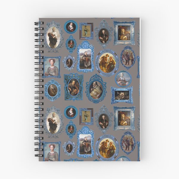 Item preview, Iconography of the hurdy-gurdy with blue frames. designed and sold by Zal-Production.