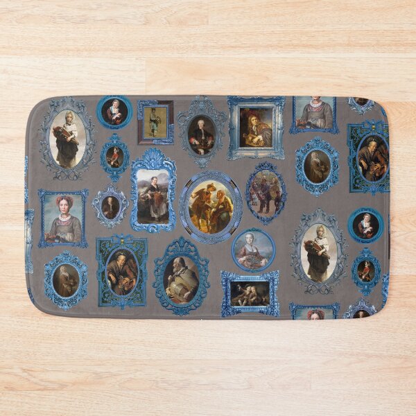 Item preview, Iconography of the hurdy-gurdy with blue frames. designed and sold by Zal-Production.