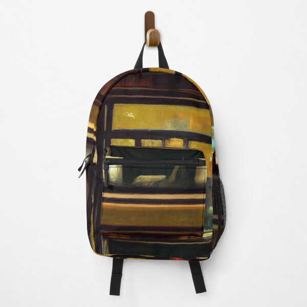 Item preview, Midnight Reflections: A Hopper-Inspired Moment of Solitude designed and sold by ZGigerBarker.