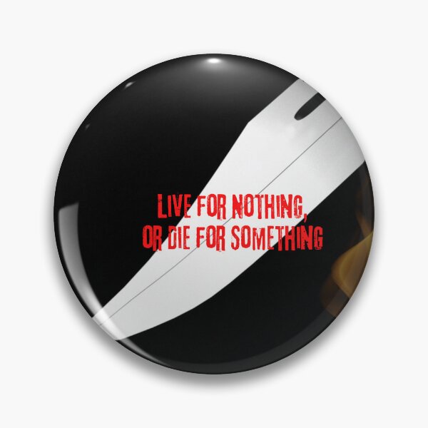 Item preview, Live for Nothing, or Die for Something designed and sold by DrawingAndText.