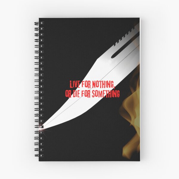 Item preview, Live for Nothing, or Die for Something designed and sold by DrawingAndText.