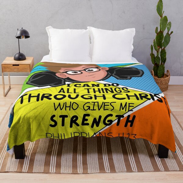 Item preview, Sabrina Farmer Art - Superhero - All Things Through Christ designed and sold by sabrinart42.