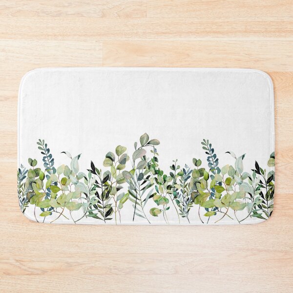 Item preview, Crisp Tropical Greenery Border designed and sold by InspiredPamjoy.