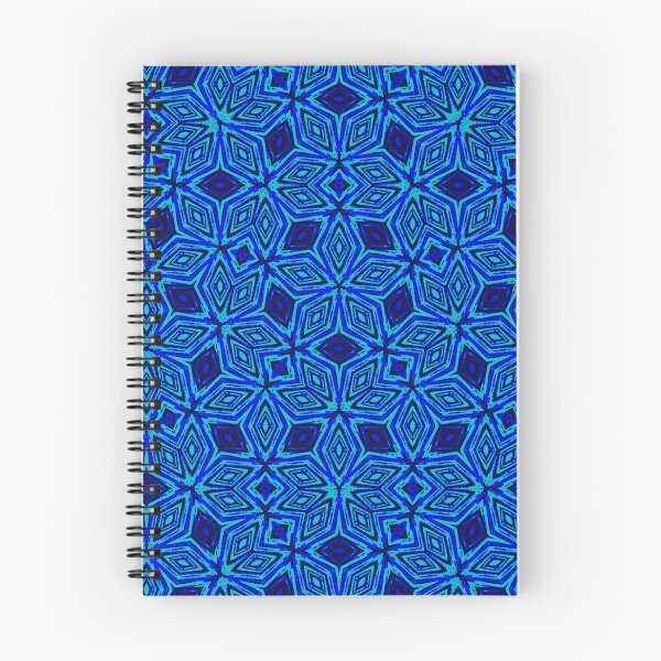 Item preview, Blue and Turquoise Geometric Seamless Pattern Print designed and sold by protegra.
