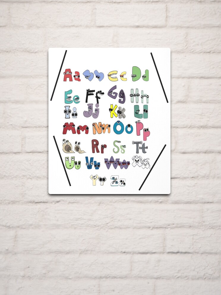 Alphabet Lore A-Z  Photographic Print for Sale by elnodi academy