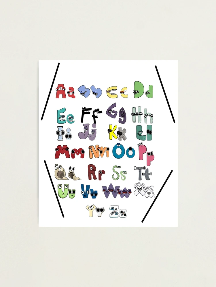 Alphabet Lore M Photographic Print for Sale by TheHappimess