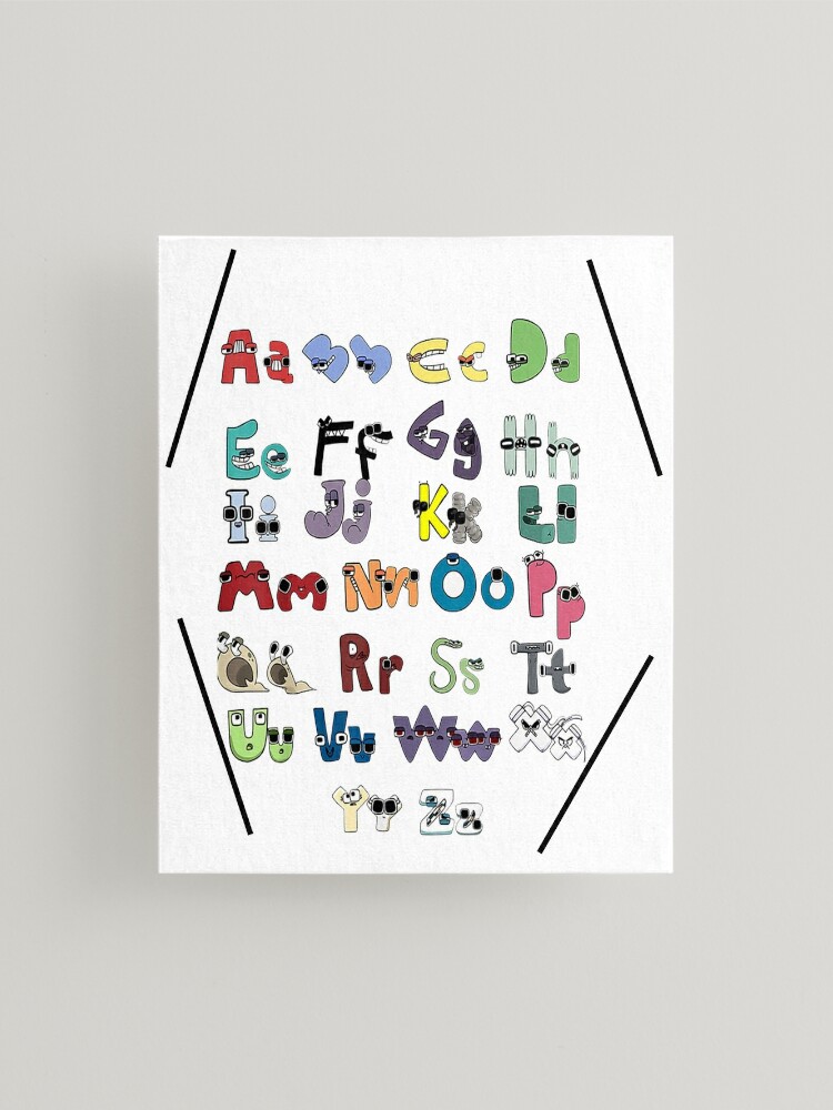 Alphabet Lore A-Z  Photographic Print for Sale by elnodi academy