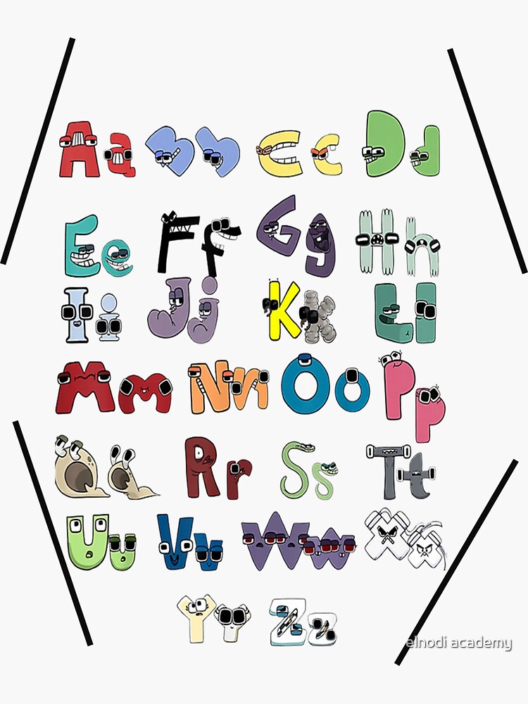 Alphabet Lore A-Z | Sticker