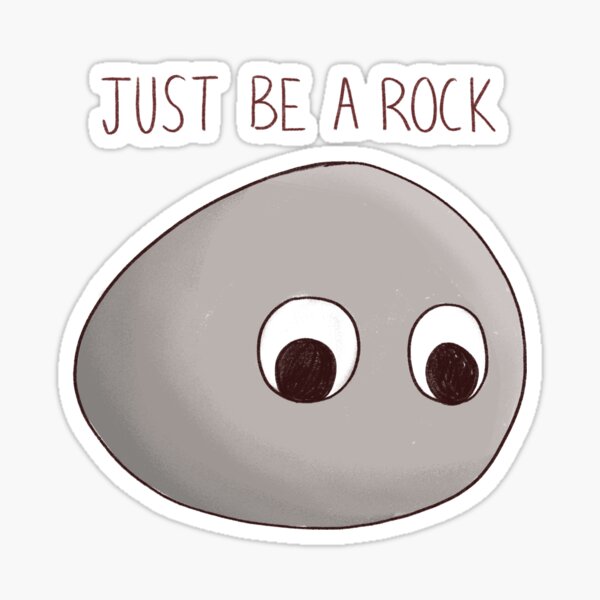 Aperçu de l'œuvre Tout partout à la fois - rock créée et vendue par MomosDrawing.