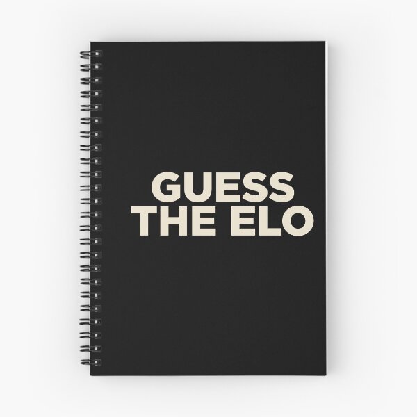Item preview, Guess The Elo Gothamchess format designed and sold by itisjakob.