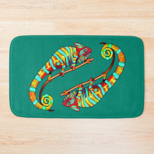 Item preview, Colorful Chameleon Love - Rainbow Lizard designed and sold by LaRoach Digital Arts.