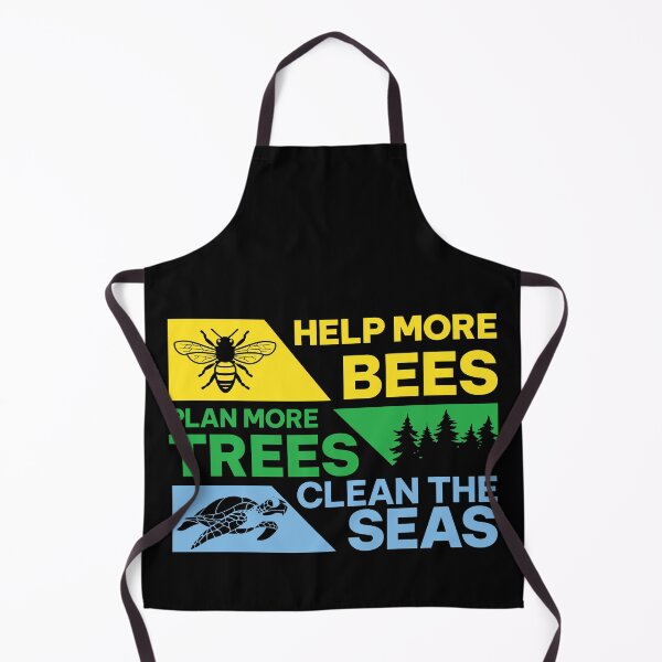 Item preview, Help More Bees, Plant More Trees, Clean The Seas designed and sold by proearth2022.