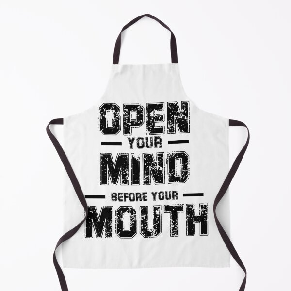 Item preview, Open Your Mind Before Your Mouth designed and sold by AK-BOUTIQUE.