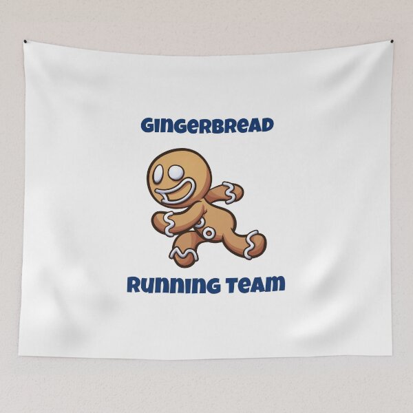 Item preview, Gingerbread Race Team Christmas designed and sold by senouz.