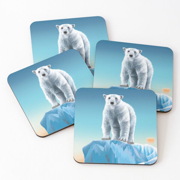 Item preview, Bear Art - Polar Bear Art (Digital Art) designed and sold by JohnsOddbox.