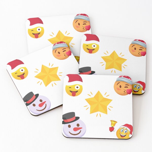 Item preview, Christmas Santa Clause emoji stickers   designed and sold by MichaelGrace.