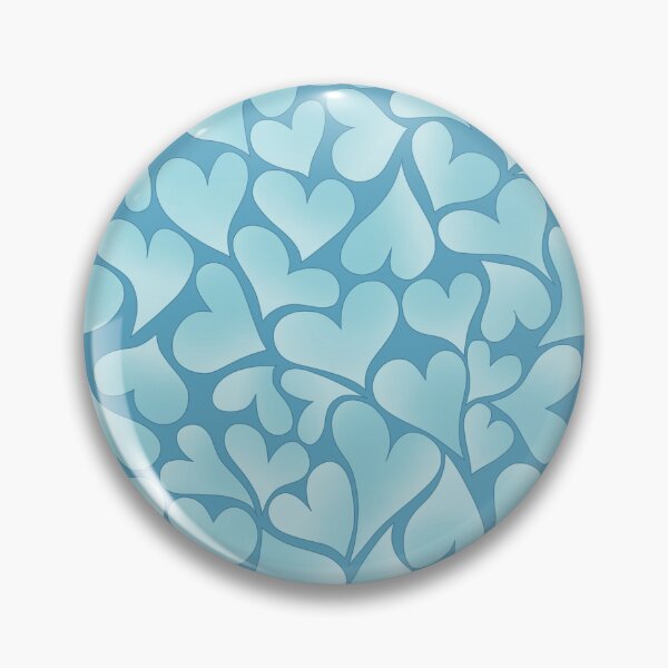Item preview, Cute Valentine's Romantic Light Blue Hearts designed and sold by WeArePear.