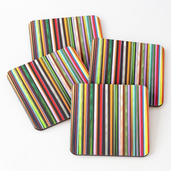 Item preview, Colorful Lines Study 1 designed and sold by Art & Coffee.
