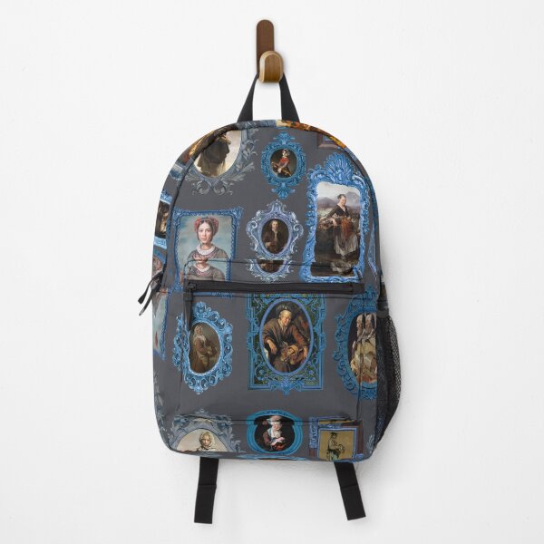 Item preview, Iconography of the hurdy-gurdy with blue frames. designed and sold by Zal-Production.
